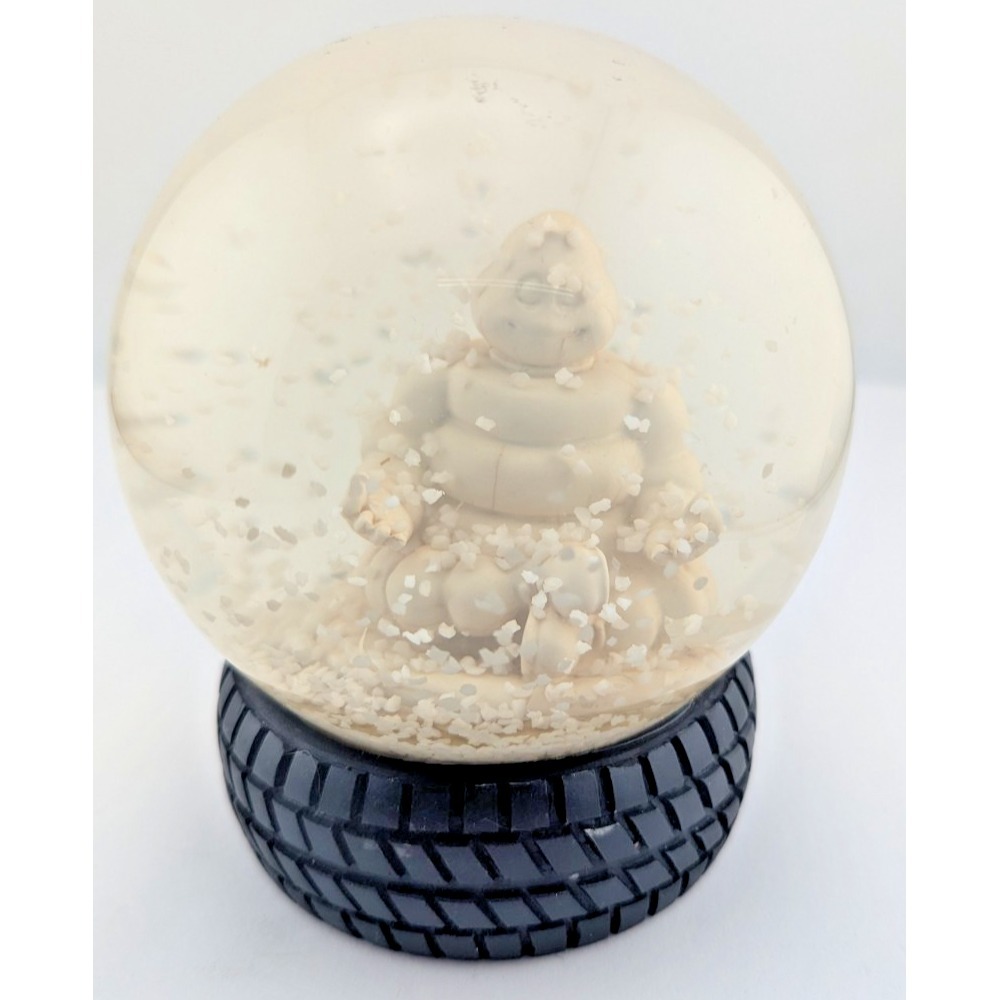 Michelin Man Meditating Snow Globe 2007 Limited Edition#866/1000
